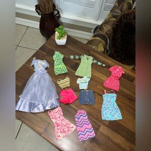 Barbie clothing lot - vintage, newer, Barbie, Chelsea & Ken miscellaneous lot